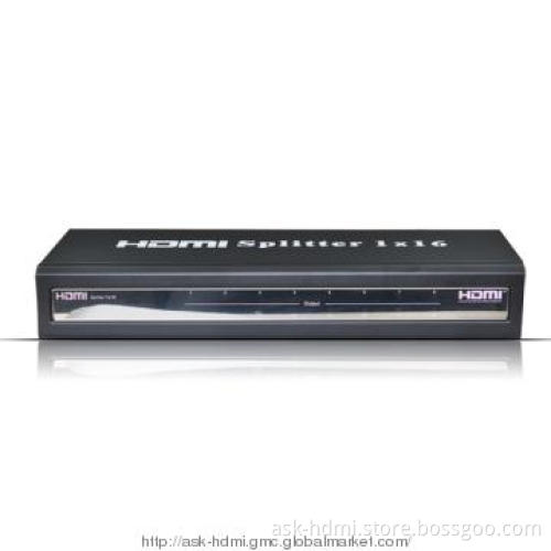 HDMI Splitter 1in 16 out Support 3D HDTV